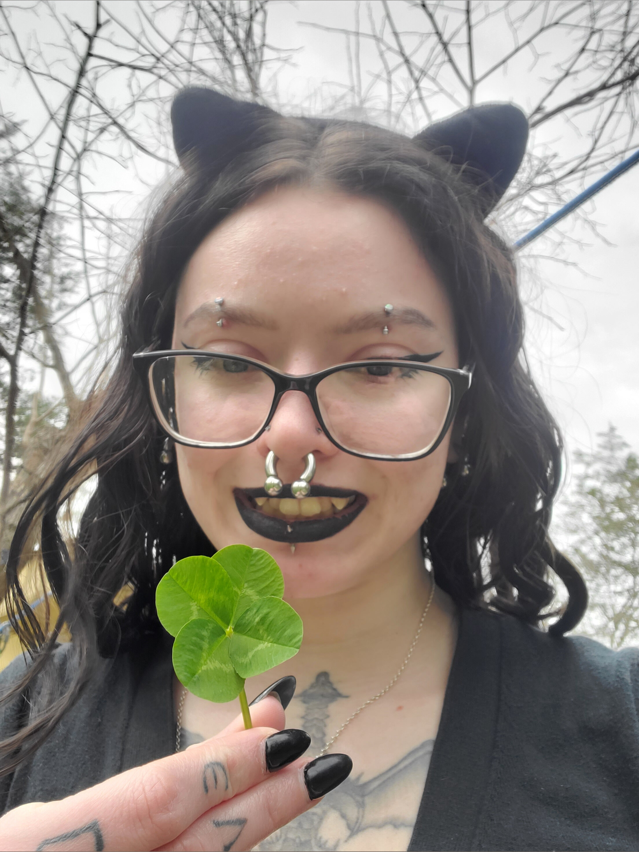 cloverthelucky — bdsm, goth creator from Kansas | Find Her OF