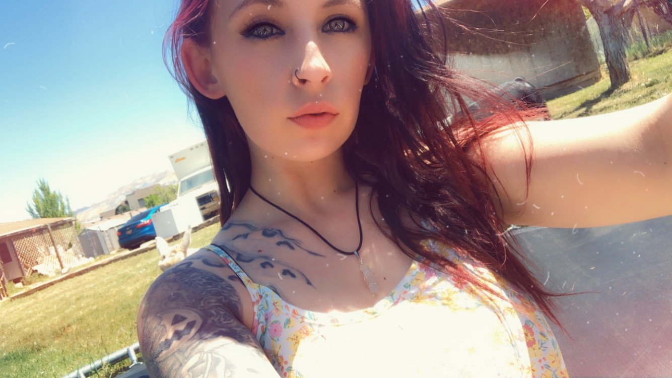 Kyrarosewhite — goth, tattoo creator from Salt Lake City | Find Her OF
