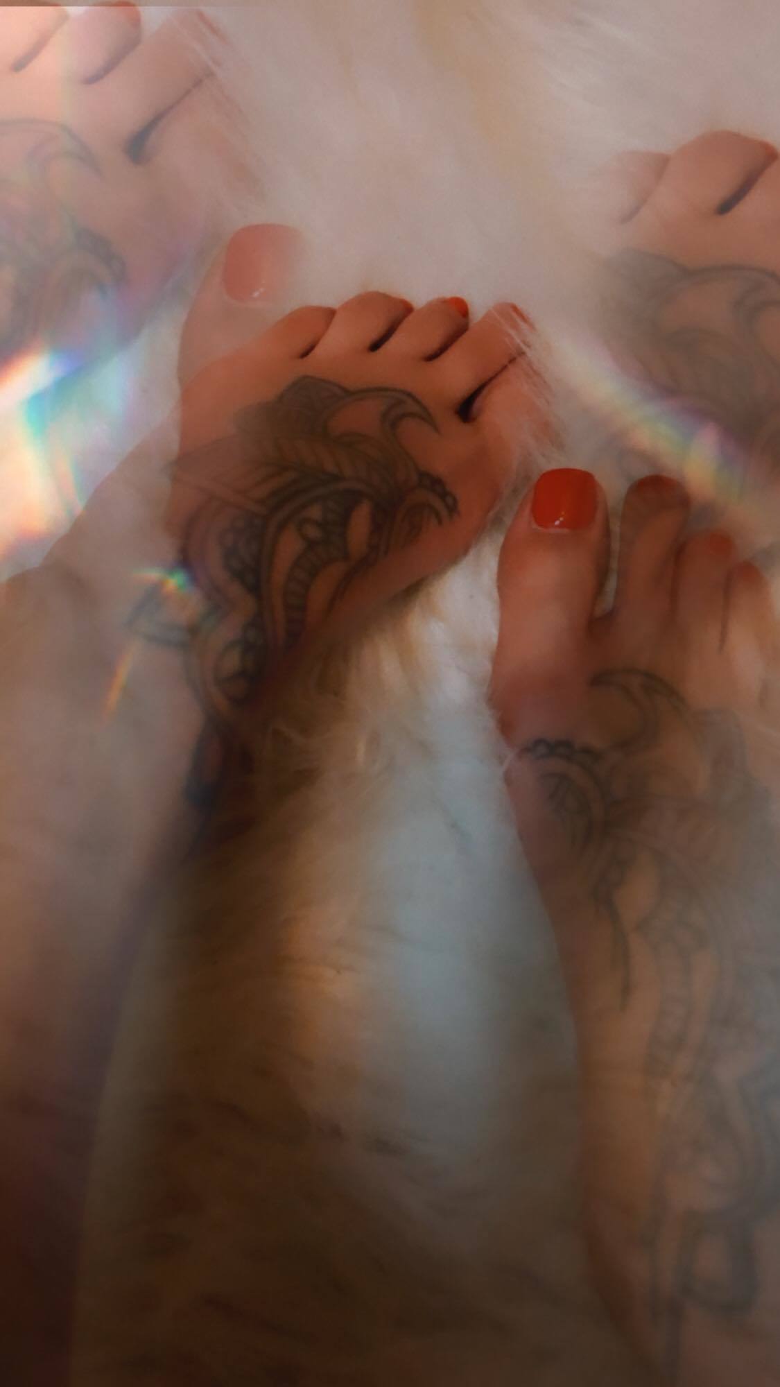 Lil inked feet — tattoo, russia creator from Luton | Find Her OF